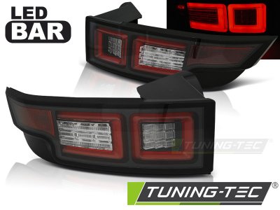 Задняя альтернативная оптика LED Bar Black на Land Rover Evoque