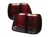 Задние диодные фонари Full Led Bar Red Smoke на Lexus LX 470