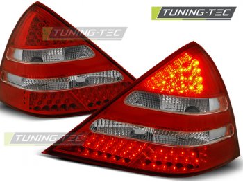 Задние фонари LED Red Crystal от Tuning-Tec на Mercedes SLK класс R170