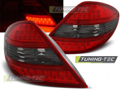 Задние фонари LED Red Smoke от Tuning-Tec на Mercedes SLK класс R171