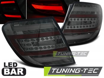 Задние светодиодные фонари LED Smoke от Tuning-Tec на Mercedes C класс W204 Kombi