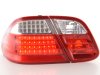 Задние диодные фонари Full LED Red Crystal на Mercedes CLK класс W208