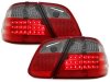 Задние фонари LED Red Smoke на Mercedes CLK класс W208