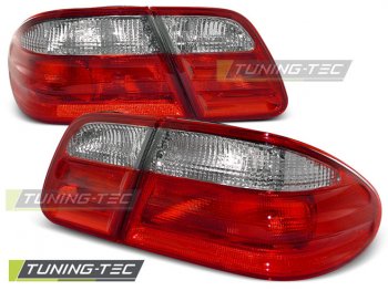 Задняя альтернативная оптика Red Crystal на Mercedes E класс W210