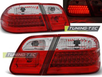 Задние светодиодные фонари LED Red Crystal Var2 от Tuning-Tec на Mercedes E класс W210