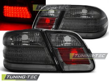 Задние светодиодные фонари LED Smoke Var2 от Tuning-Tec на Mercedes E класс W210