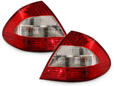 Задние тюнинговые фонари LED Red Crystal на Mercedes E класс W211
