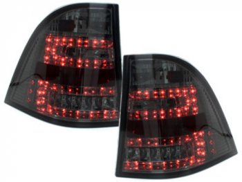 Задние диодные фонари LED Black на Mercedes ML класс W163