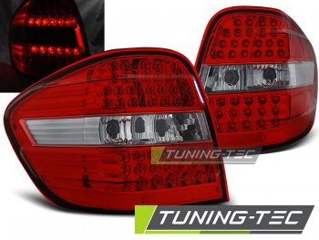 Задние диодные фонари LED Red Crystal на Mercedes ML класс W164