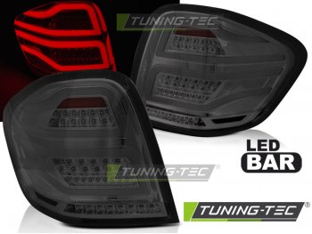 Задние фонари LED Smoke в стиле W166 на Mercedes ML класс W164 рестайл