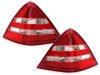 Задние диодные фонари LED Red Crystal на Mercedes SLK класс R170