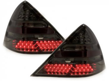 Задние диодные фонари LED Smoke на Mercedes SLK класс R170