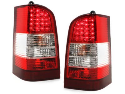 Задние фонари LED Red Crystal на Mercedes Vito W638