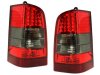 Задние фонари LED Red Smoke на Mercedes Vito W638