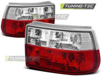 Задняя альтернативная оптика Red Crystal от Tuning-Tec на Opel Astra F Hatchback