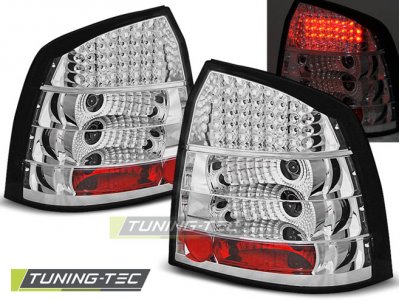 Задние светодиодные фонари LED Chrome от Tuning-Tec на Opel Astra G 3D / 5D