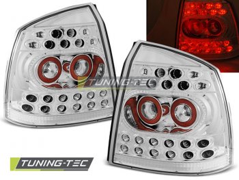 Задние светодиодные фонари LED Chrome от Tuning-Tec на Opel Astra G 3D / 5D