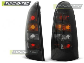 Задние фонари Black от Tuning-Tec на Opel Astra G Kombi