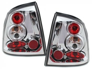 Задняя альтернативная оптика Crystal на Opel Astra G Coupe / Cabrio