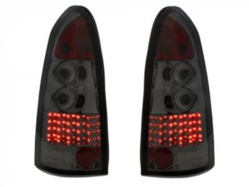 Задние фонари LED Smoke на Opel Astra G Caravan