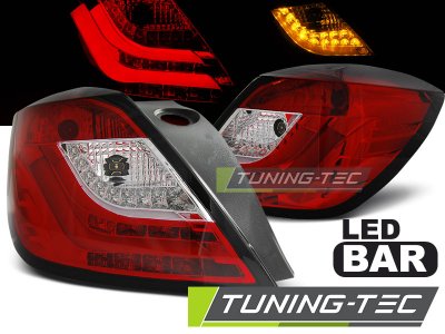 Задние светодиодные фонари LEDBar Red Crystal от Tuning-Tec на Opel Astra H GTC