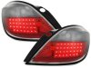 Задние фонари LED Red Smoke на Opel Astra H 5D