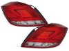 Задние фонари CarDNA LED Red Crystal на Opel Astra H 5D