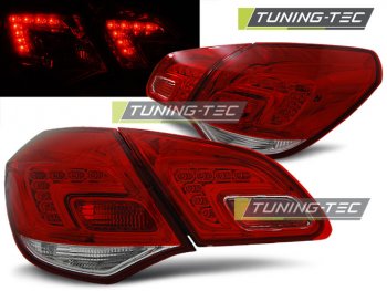 Задние светодиодные фонари LED Red Crystal от Tuning-Tec на Opel Astra J