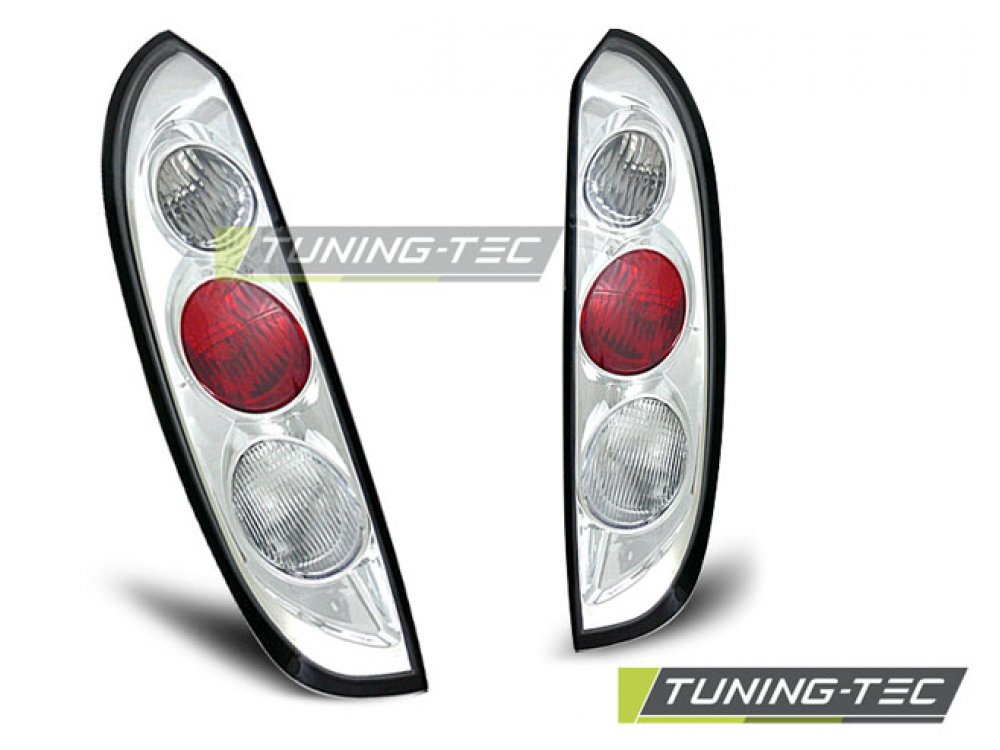 Задние фонари Chrome от Tuning-Tec на Opel Corsa C 3/5D