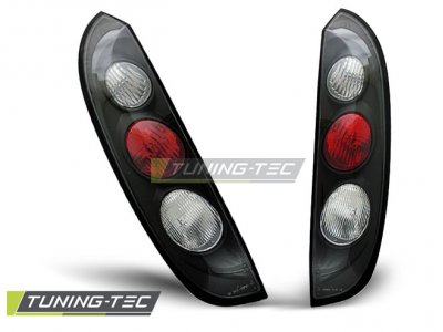 Задняя альтернативная оптика Black от Tuning-Tec на Opel Corsa C 3/5D
