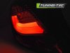 Задние фонари LEDBar Red Smoke от Tuning-Tec на Opel Corsa D 3D
