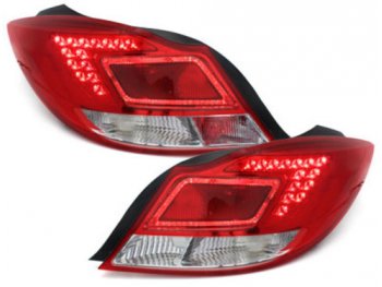 Задняя альтернативная оптика LED Red Crystal на Opel Insignia