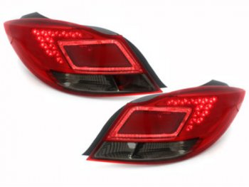 Задняя альтернативная оптика LED Red Smoke на Opel Insignia