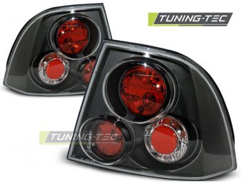 Задние тюнинговые фонари Black V3 от Tuning-Tec на Opel Vectra B