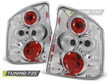 Задняя альтернативная оптика Chrome на Opel Vectra C