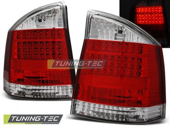 Задние светодиодные фонари LED Bar Red Crystal на Opel Vectra C