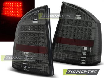 Задние светодиодные фонари LED Bar Smoke на Opel Vectra C