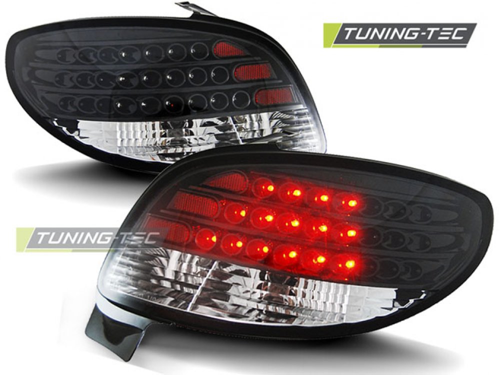Задние фонари LED Black Var2 от Tuning-Tec на Peugeot 206