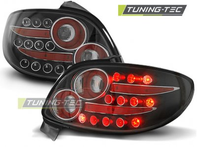 Задние фонари LED Black от Tuning-Tec на Peugeot 206