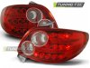 Задние фонари LED Red Crystal от Tuning-Tec на Peugeot 206