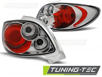 Задние фонари Chrome от Tuning-Tec на Peugeot 206 CC