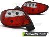 Задние фонари Red Crystal от Tuning-Tec на Peugeot 206