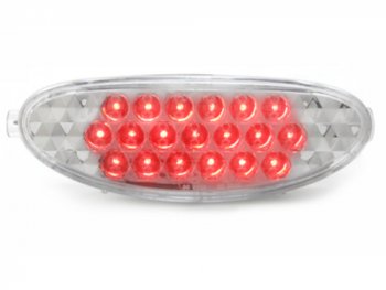 Альтернативные ПТФ LED Chrome на Peugeot 206 / CC