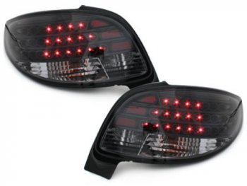 Задние фонари LED Black на Peugeot 206 CC