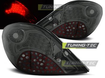 Задние фонари LED Smoke от Tuning-Tec на Peugeot 207 3D / 5D