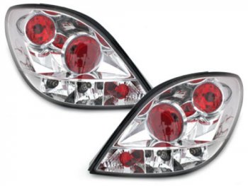 Задние фонари Crystal на Peugeot 207