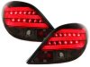 Задние фонари CarDNA LED Red Smoke на Peugeot 207