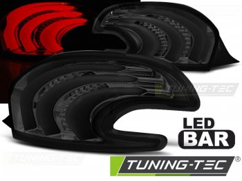 Задние фонари LED Smoke на Peugeot 208