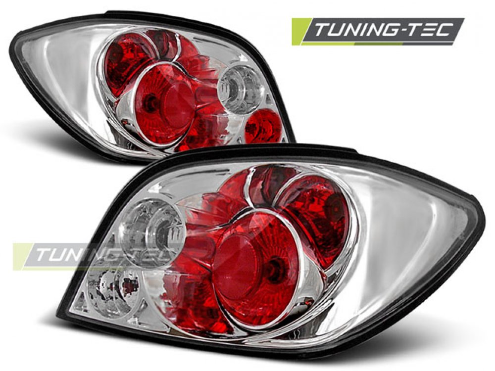 Задние фонари Chrome от Tuning-Tec на Peugeot 307