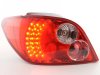 Задние фонари LED Red Crystal Var2 на Peugeot 307